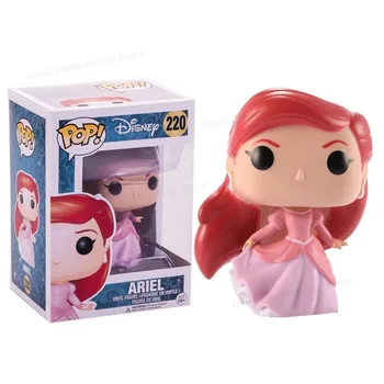 Funko POP Belle, Cenusareasa, Tiana, Ariel, Rapunzel Disney #221 224 Drăguț Original vinil Figura papusi Model de Jucarii pentru copii, cadouri Nou