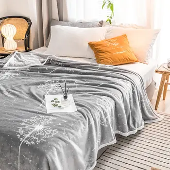 Noi caldă pături groase pentru paturi de iarnă moale pufos canapea pătură decorative