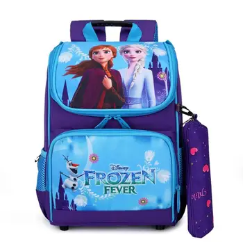 Disney primar ghiozdan desene animate Elsa geantă de umăr fată băiat geantă de mână pentru copii rucsac copil Frozen ghiozdan rucsac