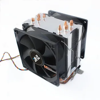 9cm Cooler Cpu 12V 3PIN Fan 4 Heat-Pipe-Cpu radiator Pentru 775 1150 1155 1156 1366 1356 Și AMD FM2 AM3 AM4 2011 X79 X99
