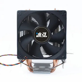 9cm Cooler Cpu 12V 3PIN Fan 4 Heat-Pipe-Cpu radiator Pentru 775 1150 1155 1156 1366 1356 Și AMD FM2 AM3 AM4 2011 X79 X99