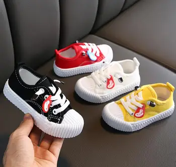 2020 Primăvară Nouă Copii Panza Pantofi Fete Adidași Respirabil Moda De Primăvară Copii Pantofi Pentru Băieți Casual Pantofi Sport Student