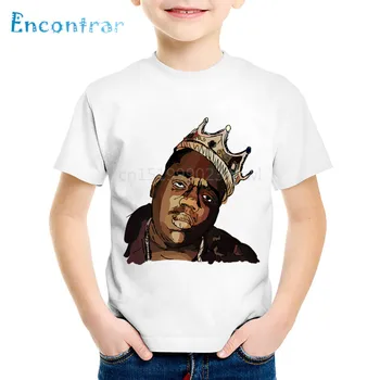 America Hiphop Rapper Notorious Big Star pentru Copii T-shirt pentru Copii Biggie Smalls Vara Tricouri Baieti/Fete Topuri Haine pentru Copii