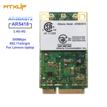 Atheros AR5418 AR5008 2.4 GHz&5.0 GHz 300Mbps Mini WiFi PCI-e Adaptor Wireless WLAN Card pentru ThinkPad X60 X60S X 61 R60 R60 T60