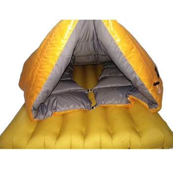 Ice Flame-UL 20D 90% Alb Rață Jos Sacul de Dormit Pătura de Dormit Quilt Underquilt Pentru Hamac Backpacking Camping Drumetii