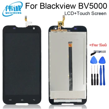 WEICHENG Testat de Bine Blackview BV5000 Display LCD + Touch Ecran 1280X720 5.0 inch de Asamblare Pentru Blackview BV5000+Instrumente Gratuite