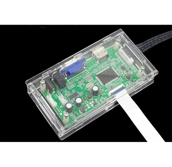 LED/LCD display driver placa de sistem transparent Acrilic caz de protecție cutie Pentru EDP controller driver card de mama bord