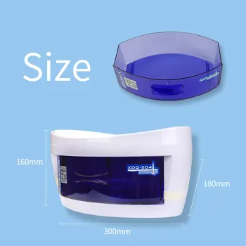Sterilizator UV pentru Instrumente de Dezinfecție Esterilizador UV Manichiura Instrumente de Unghii, Pensete Instrumente de Dezinfecție Cutie Sterilizator UV
