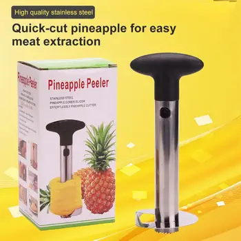 1 Bucată De Oțel Inoxidabil Ananas Peeler Feliator Ananas Instrumente De Bucatarie Din Otel Inoxidabil Ananas Cuțit Operație Simplă
