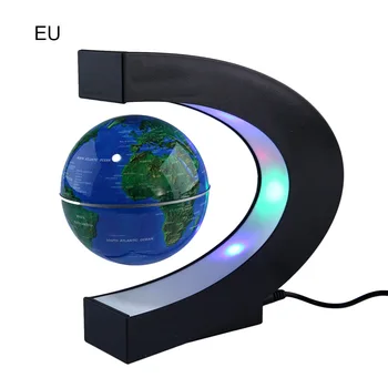 LED Harta Lumii Levitatie Magnetica Plutitoare Glob Electronice de Acasă Antigravity Lampa 3inch Minge de Lumina de Ziua Decor Nou O15