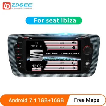LDZDSEE Android 8.0 DVD Auto Radio Pentru Seat Ibiza 6j 2009 2010 2012 2013 GPS 2 Din Ecranul radio Audio Player Multimedia