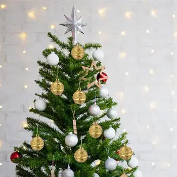 6 Buc Minge De Crăciun Decor Petrecere Pandantive Suspendate Agățat De Crăciun Ornament