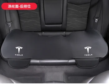 Masina 1buc/Set Pernei Scaunului Auto Non-Alunecare de Acoperire Catifea Pluș Pentru Tesla Model S Model X Model3