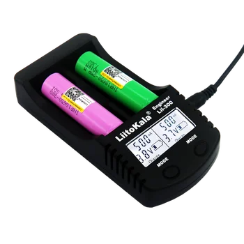 LiitoKala Lii-300 Digital 18650 26650 18350 10440 18500 Încărcător de Baterie Afișaj LCD de testare a capacității carregador bateria incarcator