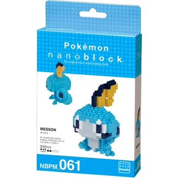 Kawada Nanoblock NBPM_061 Pokemon Sobble (Messon) 210 Buc Diamond Micro-Dimensiuni Blocurile de Creatie Mini Cărămizi de Jucărie Pentru Copil