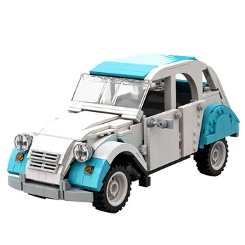 MOC Colectia masini Celebre Model Blocuri Technic Vehicul Assemable Copii DIY de Învățământ Cărămizi Jucării pentrucopii Cadou de Crăciun