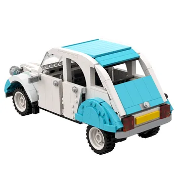 MOC Colectia masini Celebre Model Blocuri Technic Vehicul Assemable Copii DIY de Învățământ Cărămizi Jucării pentrucopii Cadou de Crăciun