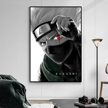 Pictura arta Anime Naruto Kakashi Panza Pictura Pictura Imprimare Postere si Printuri Acasă Decorare Camera de zi Pictura
