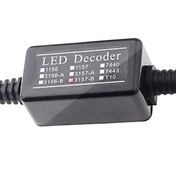 2 BUC 3157/ 4157 Bec Rezistor de Sarcină Canceller Decodor Pentru LED Lumina de Semnalizare Lampa de Frână Vina Eliminator CONDUS de Decodare Linie