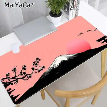Japoneze pink cherry blossom Muntele Fuji Nou-veniți Gamer Viteza Șoareci de vânzare cu Amănuntul Mici de Cauciuc Mousepad Dimensiune pentru mouse pad Personalizat