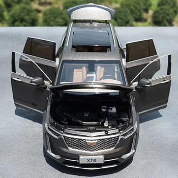 1:18 sacle 2019 XT6 Aliaj de Simulare Mașină de Model de turnat sub presiune, Metal SUV Vehicul de Colectare de Jucării pentru Copii pentru Adulti Suvenir de Afișare băieți prezent