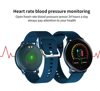 Femei Ceas Inteligent în timp Real Vremea Activitate Tracker Monitor de Ritm Cardiac Sport Doamnelor Ceas Inteligent Bărbați Pentru Android IOS