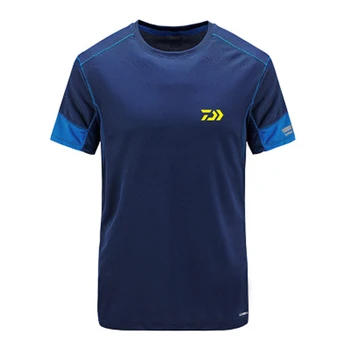 DAIWA Cămașă de Vară 2020 Uscare Rapidă, Respirabil, Anti-UV DAWA Pescuit Tricouri Sport în aer liber de Îmbrăcăminte pentru Bărbați T-Shirt Pescuit-Haine
