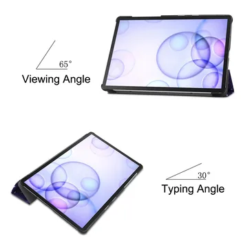 Dropshipping 2020 Tableta Caz pentru Samsung Galaxy Tab S6 10.5 (T860/T865) Piele Slim Cover Accesorii Tablet чехол ноутбук