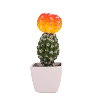 Artificiale cactus decoratiuni de plante bonsai plante Suculente din Plastic Eco-Friendly Simulare ambarcațiuni pentru casa/gradina deco Fără Oala 1 buc