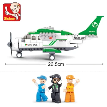 Orașul Serie Aeroport C-SFF Avion de Transport de Avion Seturi de Cifre DIY Model de Blocuri de Constructii pentru Copii Cadouri