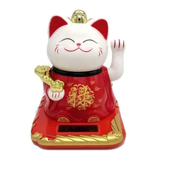 Drăguț Primitoare Avere Simbol Figurina Laba-flutura Avere Pisici Japoneze Statuie