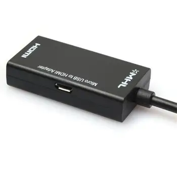 Micro USB La HDMI 1080P HD Audio-Video Cablu pentru HDTV Converter Adaptoare Pentru TV, PC, Laptop, Telefon, Tableta