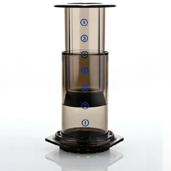 Geam filtru de Cafea Espresso, Filtru Portabil Cafenea franceză de Presă Cafe Ibric de Cafea pentru Mașini