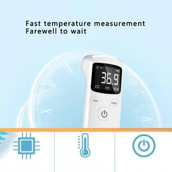 Non-Contact cu Infraroșu Termometru Digital Frunte IR Electronic cu Laser în aer liber pentru Adulți Febra Copil Temperatura Corpului