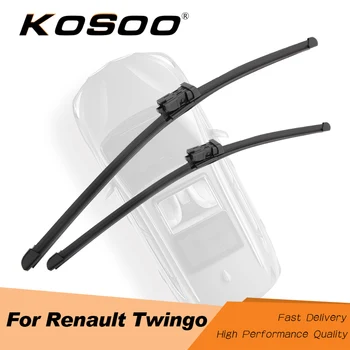 KOSOO Pentru Renault Twingo MK2 MK3 2007 2008 2009 2010 2011 2012 2013 2016 2017 Masina stergatoarele Curat Parbriz