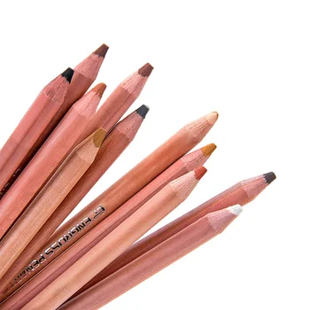 12Pcs Profesionale Piele Nuanțe Pastel Creion Set de Baza Pastel Creion Colorat pentru Artist Desen de la Școală și Rechizite de Birou