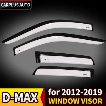 Fereastra vizorului pentru Chevrolet ISUZU DMAX D-MAX 2012-2019 geam lateral vizorul deflectoare de ploaie paznici pentru d max