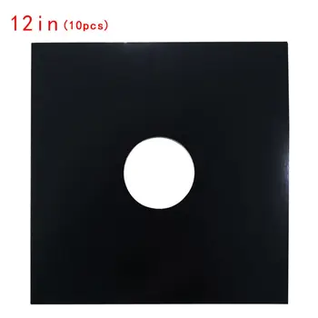 10BUC Anti-static Hard Shell Hârtie Interior Mâneci Protectoare cu Gaura pentru 7/10/12 Inci LP Vinil Album Accesorii