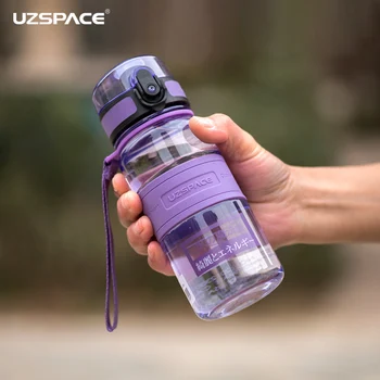 UZSPACE Sport Sticla de Apa pentru Copii de Turism din Plastic fierbător Portabile, Etanșe pentru Copii Bautura Mea Preferata Sticla 350ml Tritan BPA Free