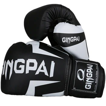 GINGPAI 6 8 10 12 oz Multi-model de Mănuși de Box Copii Adulți Bărbați Femei de Culoare Mat Mănuși de Luptă de Înaltă Calitate din Piele PU