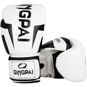 GINGPAI 6 8 10 12 oz Multi-model de Mănuși de Box Copii Adulți Bărbați Femei de Culoare Mat Mănuși de Luptă de Înaltă Calitate din Piele PU