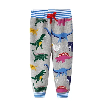 2020 Baieti Pantaloni De Trening Copii Haine Copii Pantaloni De Imprimare De Animale Dinozaurii Fete Pentru Copii Pantaloni De Toamna Toamna Pantaloni Roupas