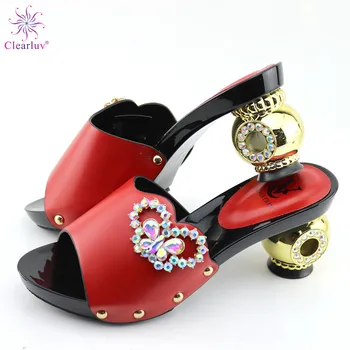 New Sosire Stras Femei Pantofi de Nunta Decorate cu Stras Vara Pantofi cu Toc pentru Femei Elegante Alunecare pe Pantofi