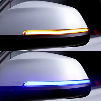 2 buc Dinamic Semnalizarea LED-uri de Semnalizare Oglinda retrovizoare Lumini Indicatoare pentru BMW F20 F30 F31 F21 F22 F23 F32 F33 F34 X1 E84 F36 1 2 3 4
