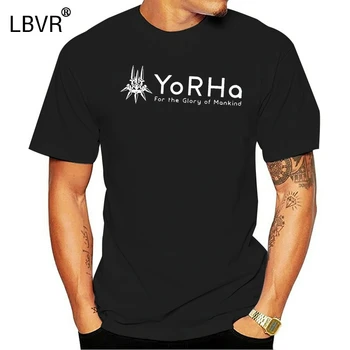 Noul Design NieR Automate YoRHa tricou Unisex Hipster Bumbac Organic Tricou Clasic Rotund Gat