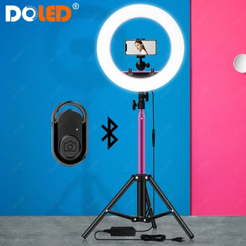 LED Lămpi cu Inel Selfie Lumina cu Trepied Suport de Telefon Pentru Fotografie de Iluminat pe Machiaj Vlog Tiktok YouTube Video Foto Liveshow