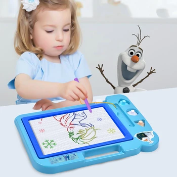 Disney Frozen 2 Elsa Copii Vopsea de Tabla de Desen Set Jucarii Educative pentru Fete Baieti Tabla Magnetica pentru Copii Cadou de Ziua de nastere