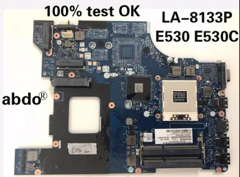 Abdo QILE2 LA-8133P pentru Lenovo ThinkPad E530 E530C notebook placa de baza FRU 04W4014 PGA989 HM77 DDR3 test de munca