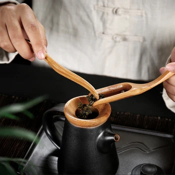 TANGPIN negru vase ceramice ceremonia ceaiului set cafea ceai accesorii pentru ceai instrumente
