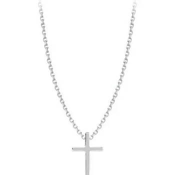 Argint 925 Placat cu Colier Strălucitor cruce Cravată Colier Pentru Petrecerea de sex Feminin Elegant de Bijuterii de Moda 2020